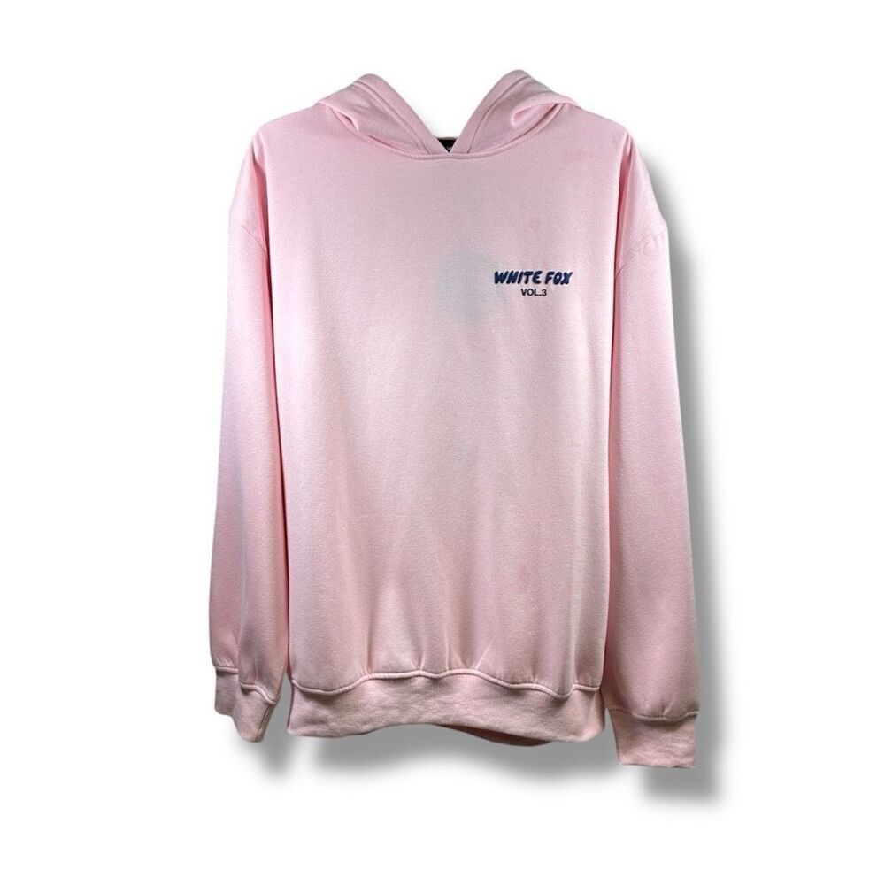 White Fox NWT Offstage Hoodie Vol. 3 in Possy Pink and Navy Size M/L